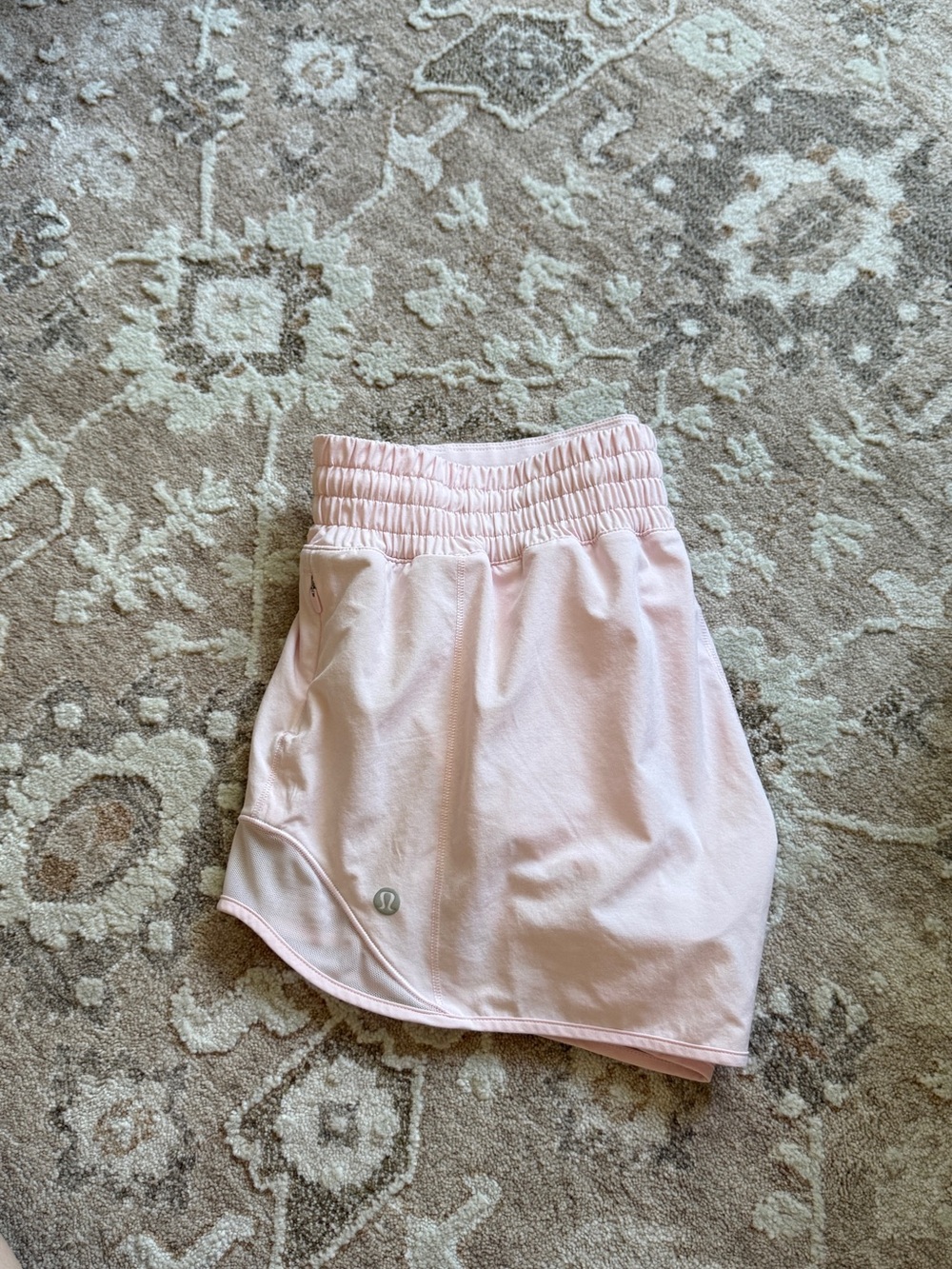 lululemon Hotty Hot Shorts High Rise 2in inseam strawberry milkshake color
